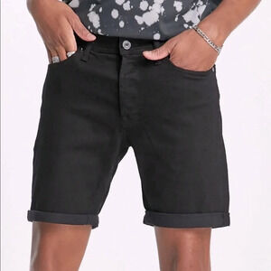 Jack and Jones Denim Black Shorts NWT​​​